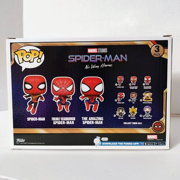 Funko Pop! - Spider-man No Way Home 3 Pack - Amazon Exclusive - Picture 6 of 9